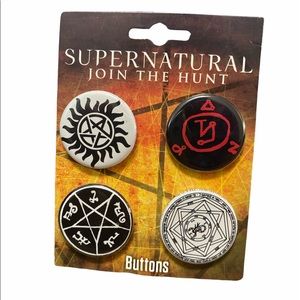 Supernatural Button Set